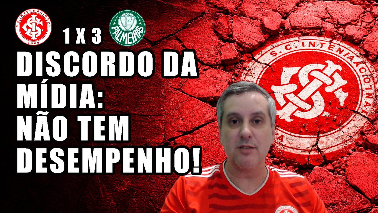 Discordo completamente da mídia, Internacional está com desempenho fraco neste início de Brasileirão