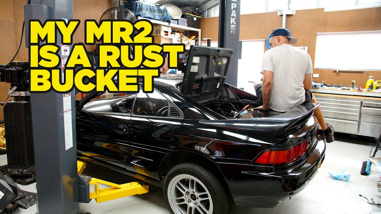 Turns out my 'super clean' Toyota MR2 turbo is a piece of ....