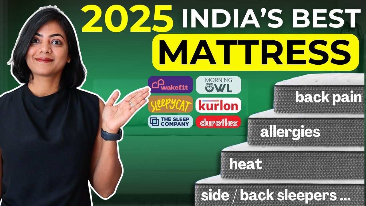 Best Mattress 2025 | Wakefit vs Sleep Company vs Sleepycat vs Kurlon vs Duroflex