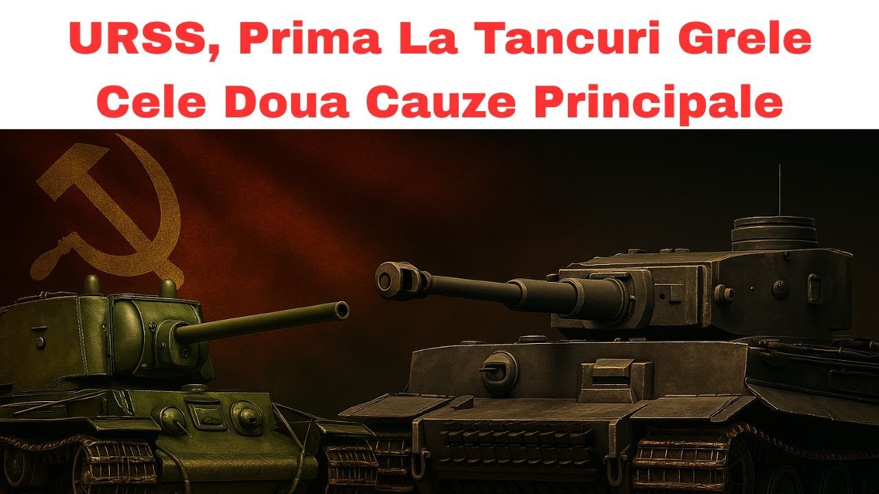 Secretul Tancurilor Grele Sovietice - De Ce Au Aparut Inaintea Celor Germane ?