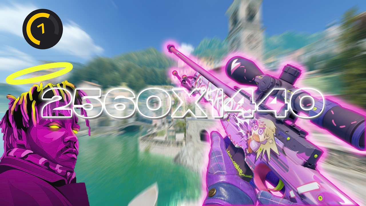2560x1440 is another level in CS2