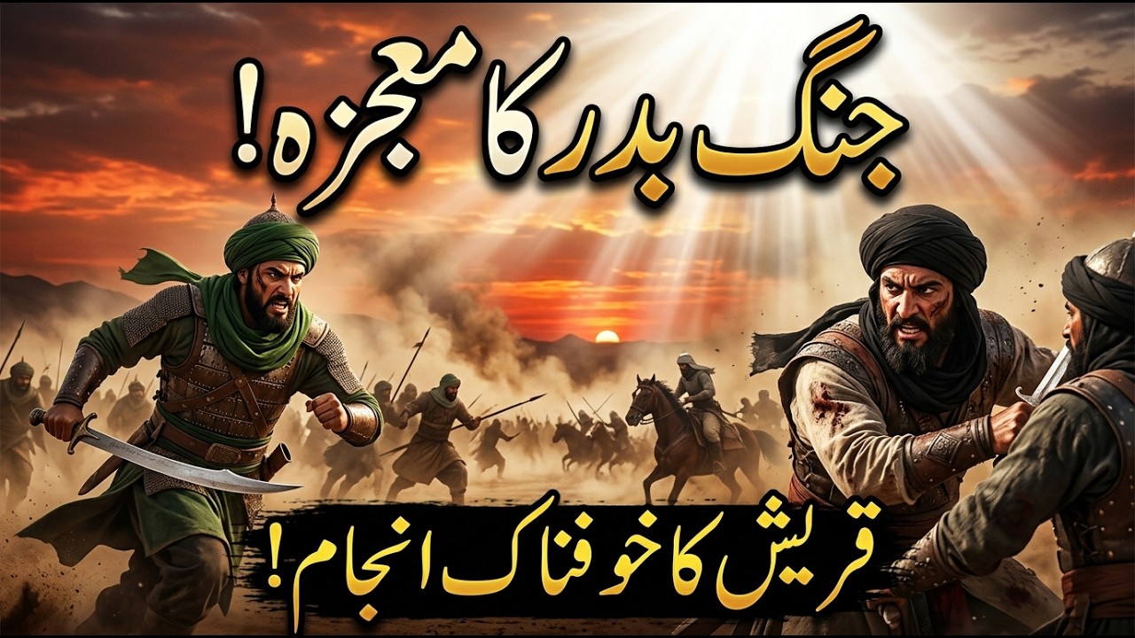 313 vs 1000: Ghazwa-e-Badr Ka Woh Moajza Jisne Tareekh Badal Di! | Islamic History