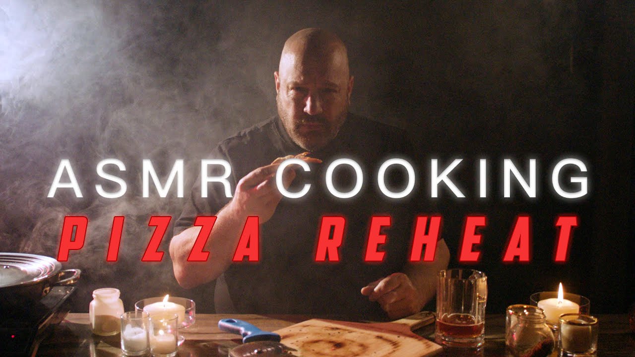 ASMR Cooking - Pizza Reheat | Kevin James