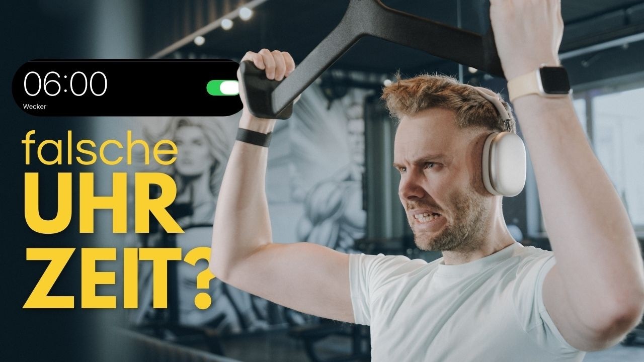 Ich dachte, das ist die perfekte Morgenroutine