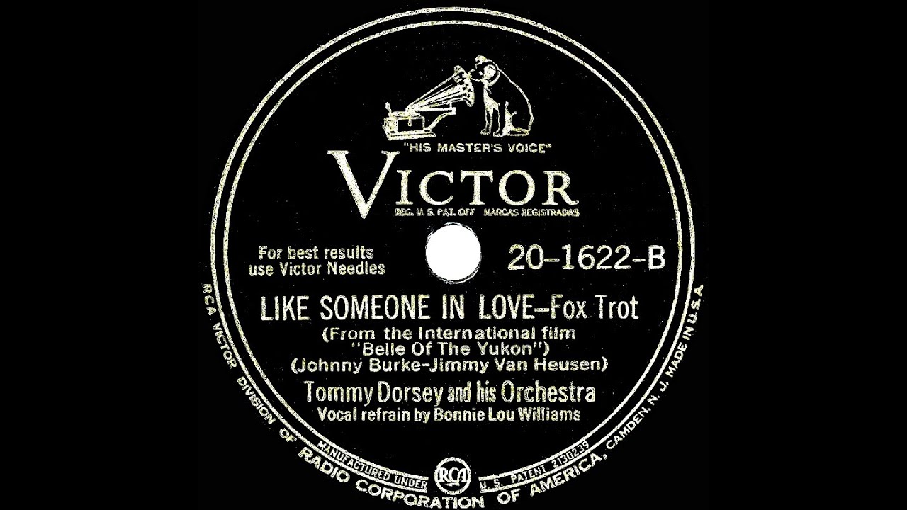 1944 Tommy Dorsey - Like Someone In Love (Bonnie Lou Williams, vocal)