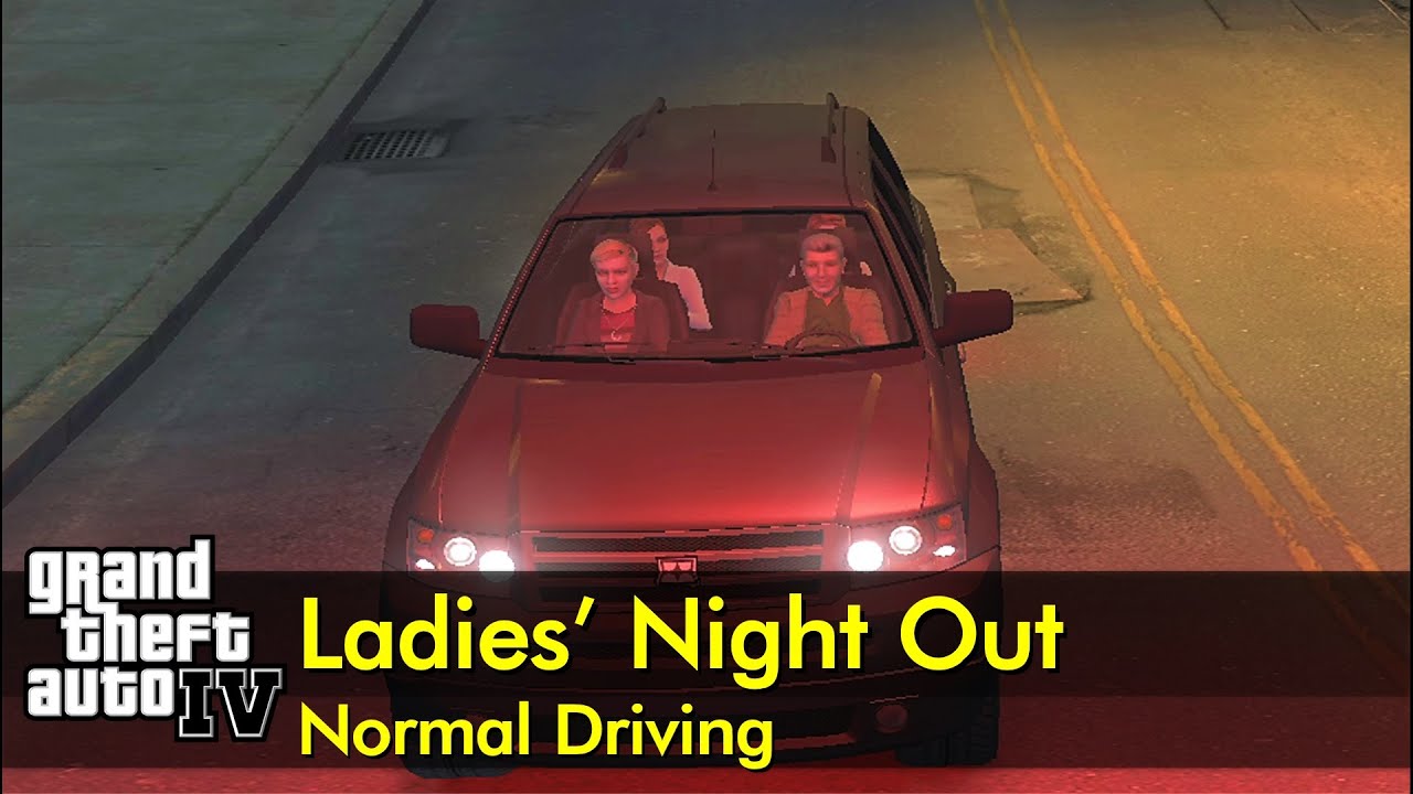 Ladies' Night Out (with Mrs. McReary, Mrs. Faustin, Kate, & Mallorie) | GTA IV Normal Driving
