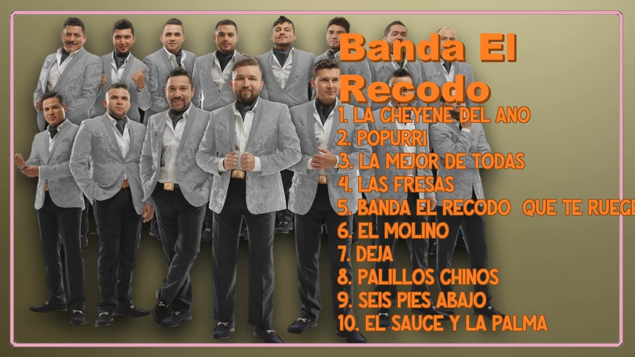 Banda El Recodo-Alinhamento de sucessos superlativos-Glorificado