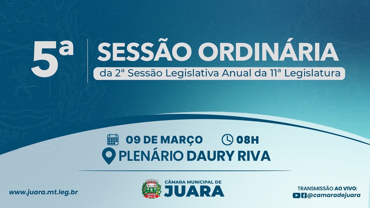 05ª SESSÃO ORDINÁRIA DA 2ª SESSÃO LEGISLATIVA ANUAL DA 11ª LEGISLATURA - 2026