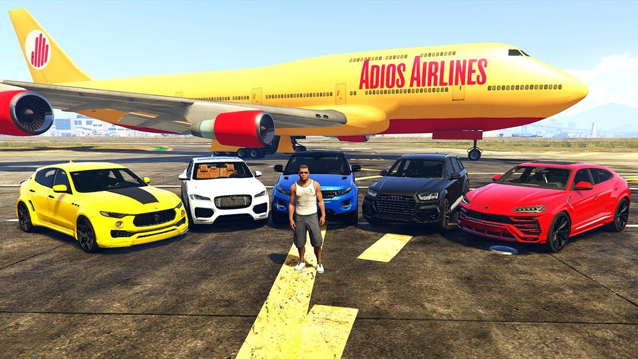 GTA 5 ✪ Stealing Luxury Suv With Franklin ✪ (Real Life Cars)#26