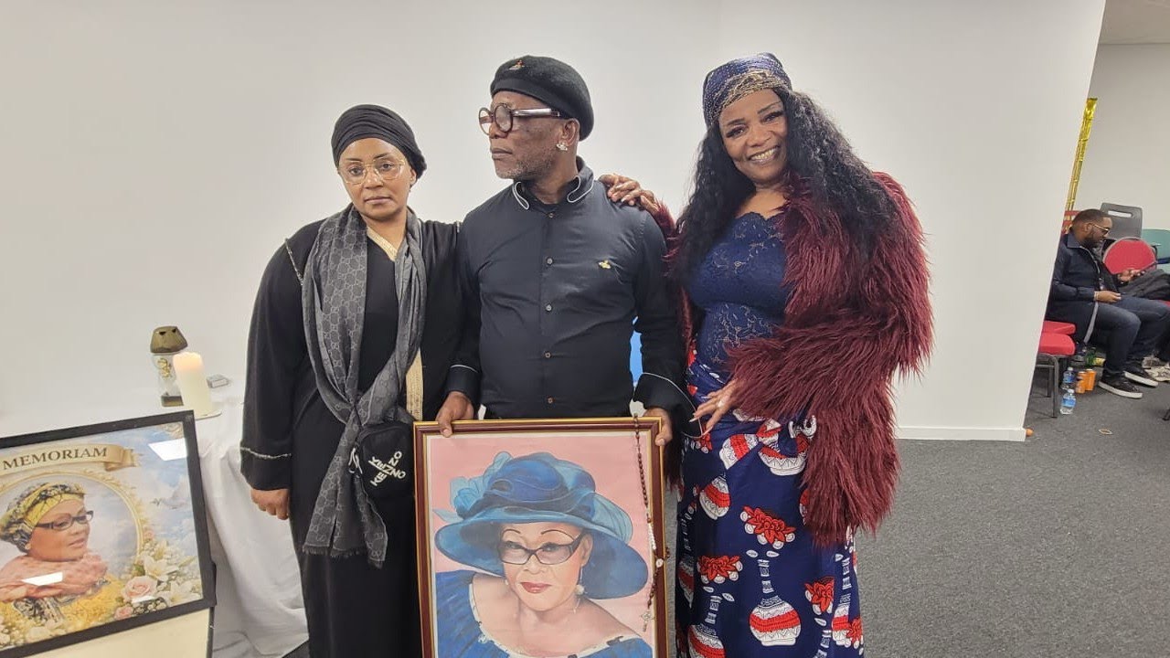 La veillée de la Maman de Loïck Malonga aux parcs des Expositions grand Paris 