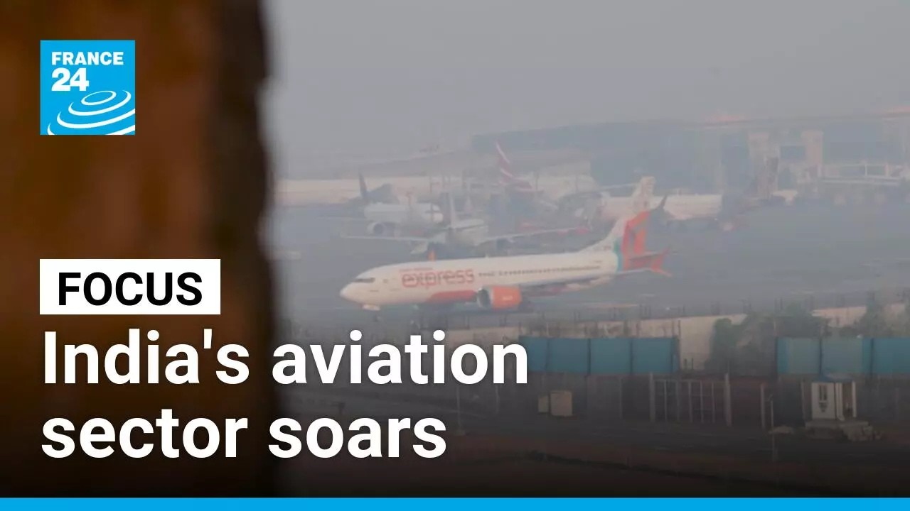 The world's third global aerospace market: India's civil aviation sector takes off &bull; FRANCE 24