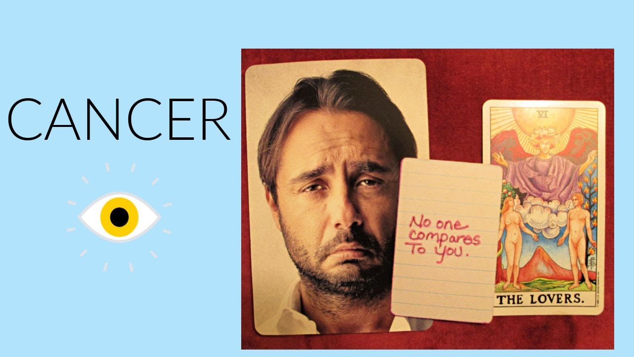 CANCER! They're sad & worried this is over for good.  But this one is destined, My Dear.  Love Tarot