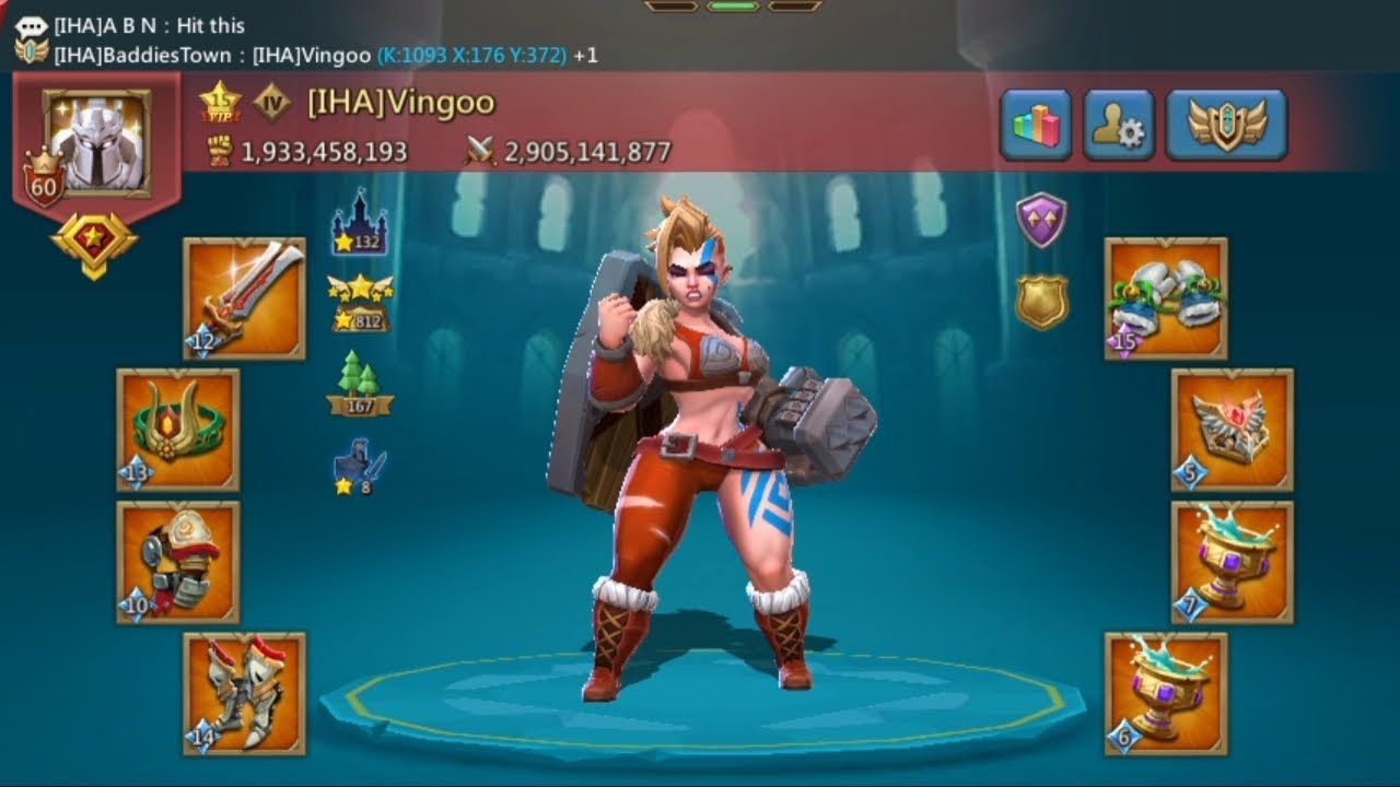 LORDS MOBILE VINGOO BRO LEAD WAR RALLY IN KVK 