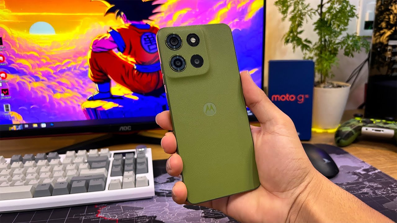Motorola moto G15 256gb verde Unboxing  e Configurações iniciais , teste em jogos