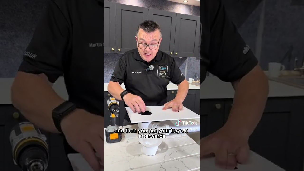 Top-Fix Shower Waste install. A quick and easy way to install a shower waste! 
