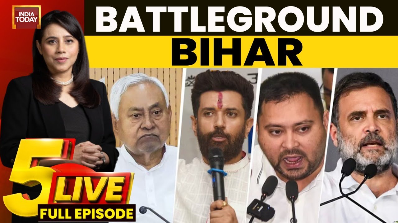 5ive Live With Marya Shakil: EBCs & Women Emerge as Kingmakers in High-Stakes Bihar Poll Battle