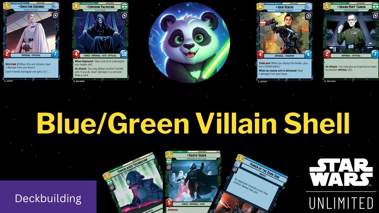Understanding the Blue/Green Villain Shell - Deckbuilding and Anticipating your opponent's moves
