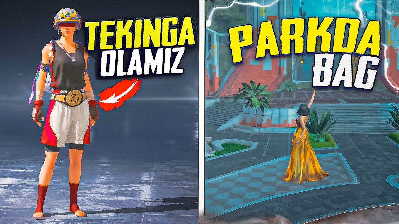 TEKINGA MIFIK OLAMIZ  😱 / PARKDAGI BOMBA BAG 🤩 #pubg #pubgmobile 