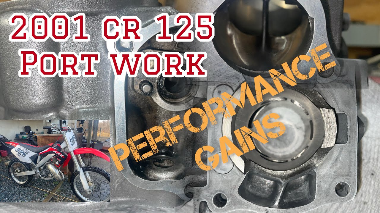 2001 Honda Cr 125 - Port Work - Performance Mods ￼