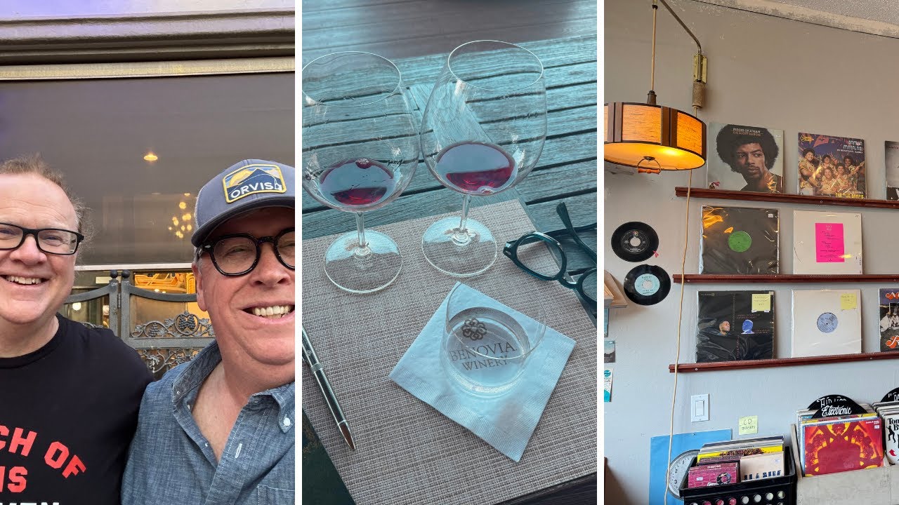 Friends, Wine, ..... and Records! (The SF Bay / Wine Country Trip)