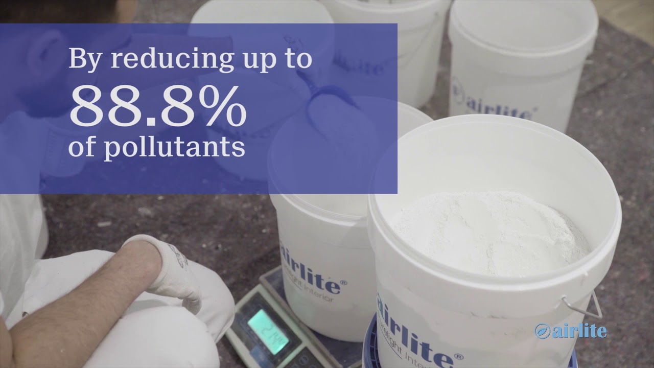 Airlite, a new technology that makes paint as powerful as nature itself