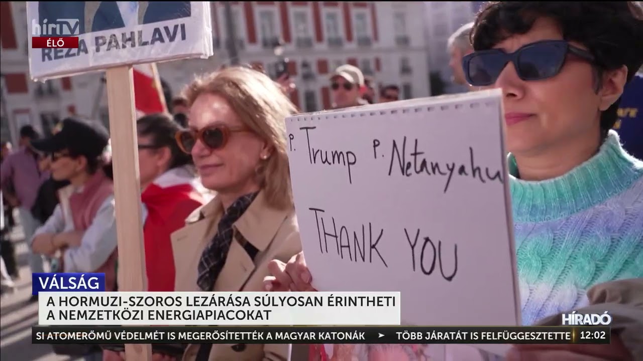A Hormuzi-szoros lezárása padlóra küldheti az energiapiacot - HírTV