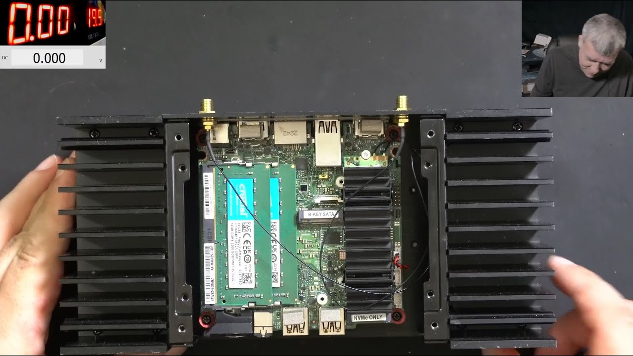 Intel NUC 12 mini pc - no power, dead by invers voltage - board repair