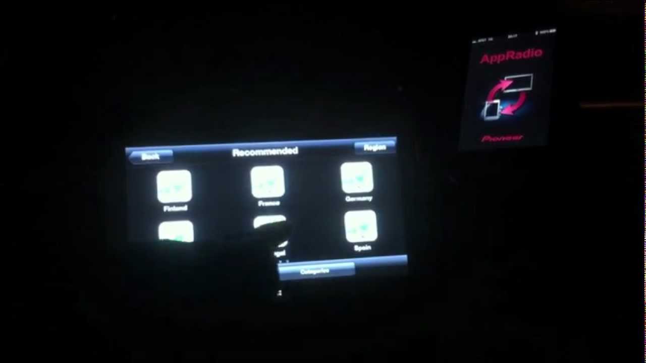 Pioneer AppRadio 2 - Initial Boot Up