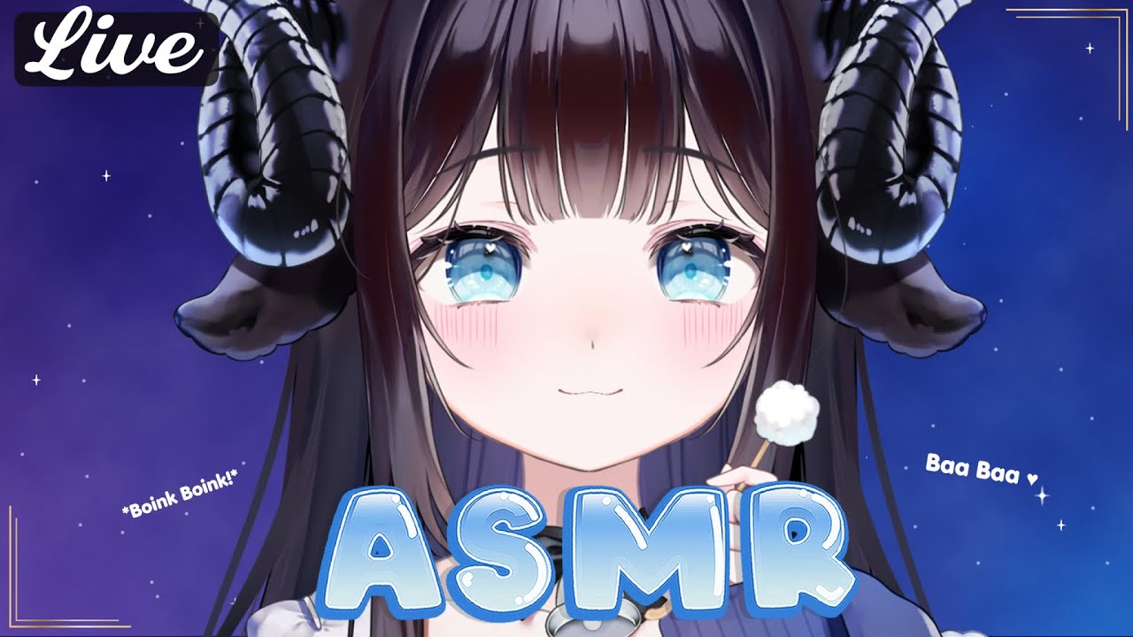 ASMR 💙🐏 Comfy 3Dio Whispers! Baa baa!✨