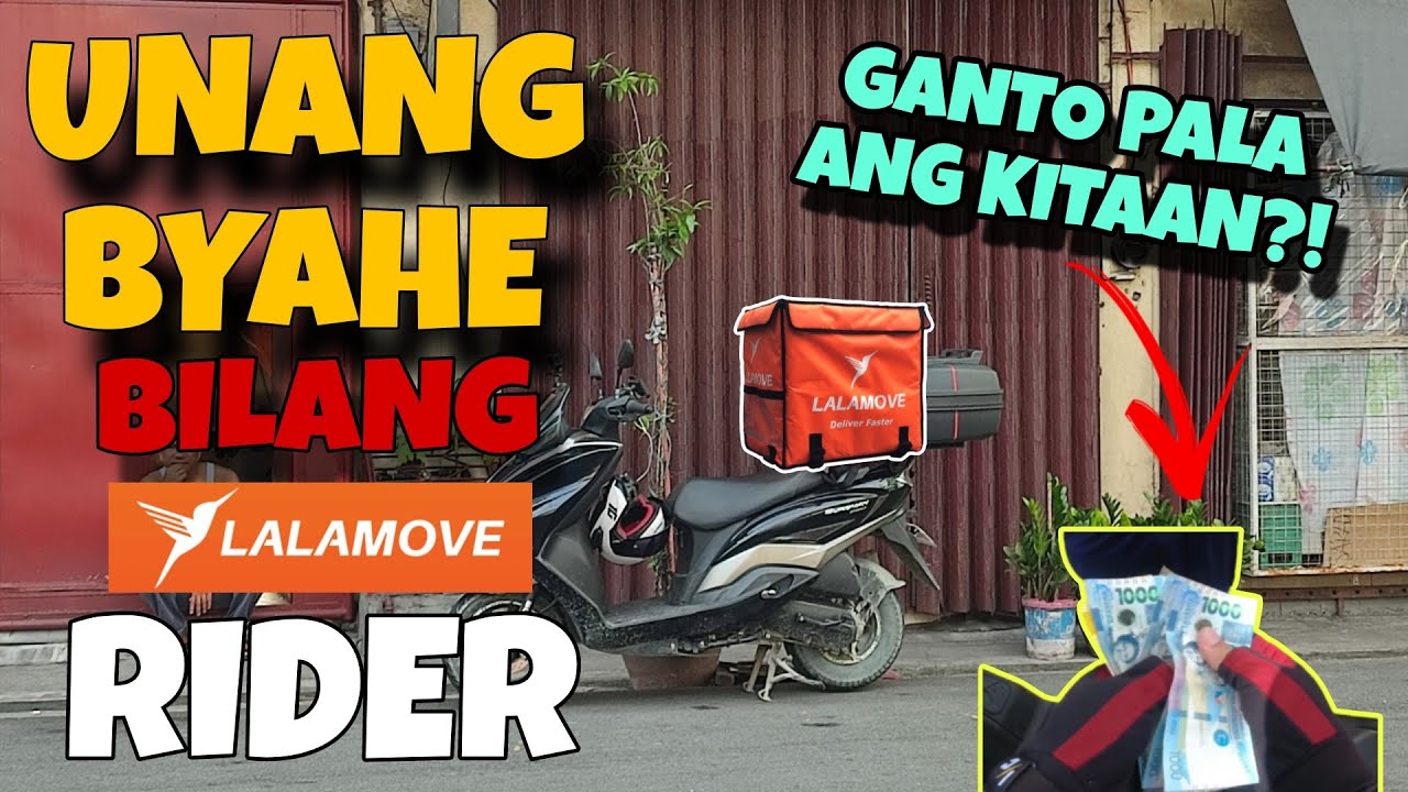 LALAMOVE -MAGKANO ANG KITAAN NG ISANG LALAMOVE RIDER|LALAKIT|LALABAG|EPISODE 1|SHEEPVLOGS