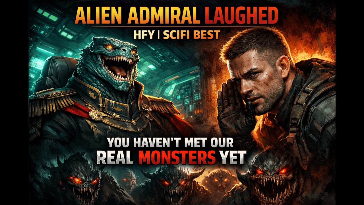 Alien Admiral Laughed—The Human Whispered ‘You Haven’t Met Our Real Monsters Yet’ | HFY | SCIFI BEST