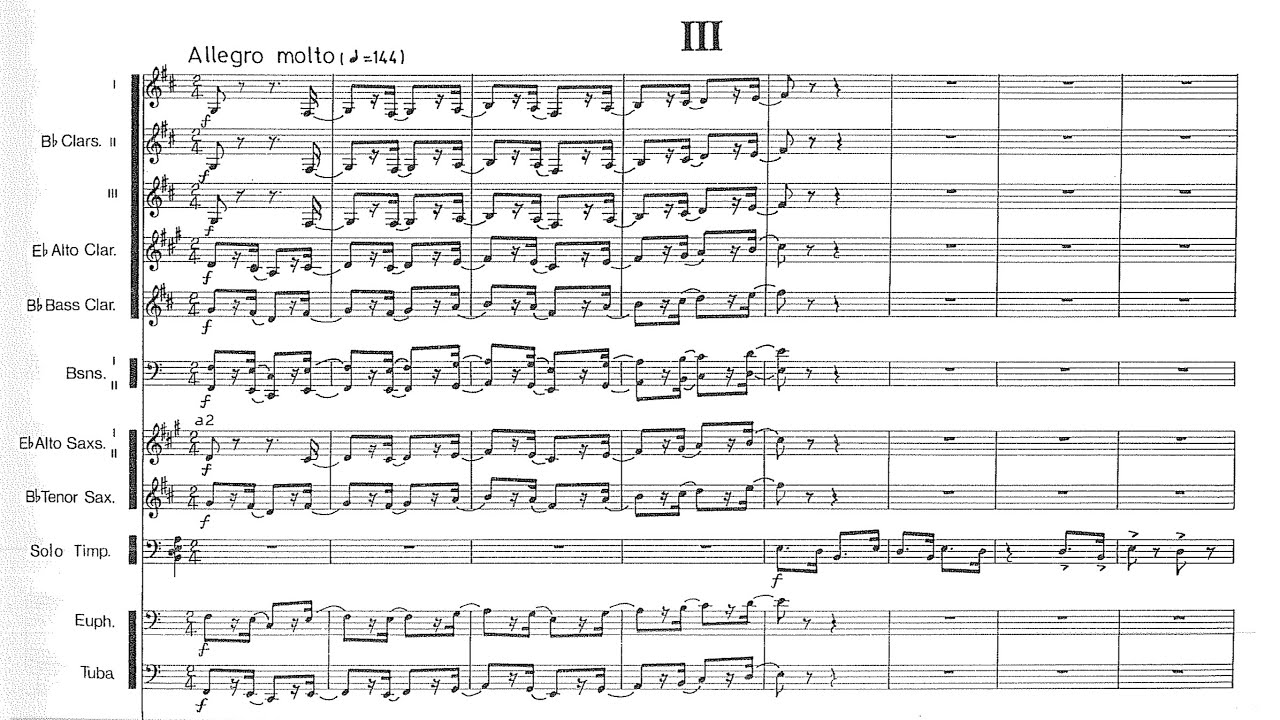 [Full Score] Gordon Jacob - Timpani Concerto (1984) for timpani and wind band