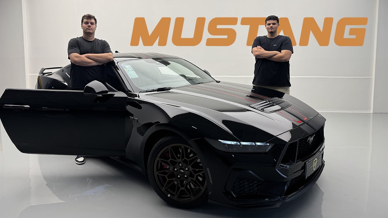 Conhecendo o novo Mustang 2025 Manual! O SUPRASSUMO DA FORD NO BRASIL?