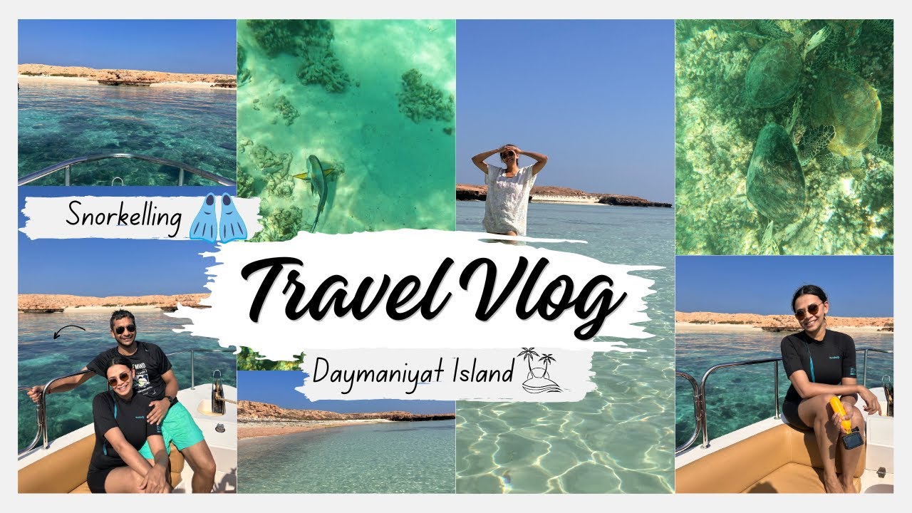 Snorkelling with turtles in Daymaniyat Island in Oman | Daymaniyat Island - Travel Oman