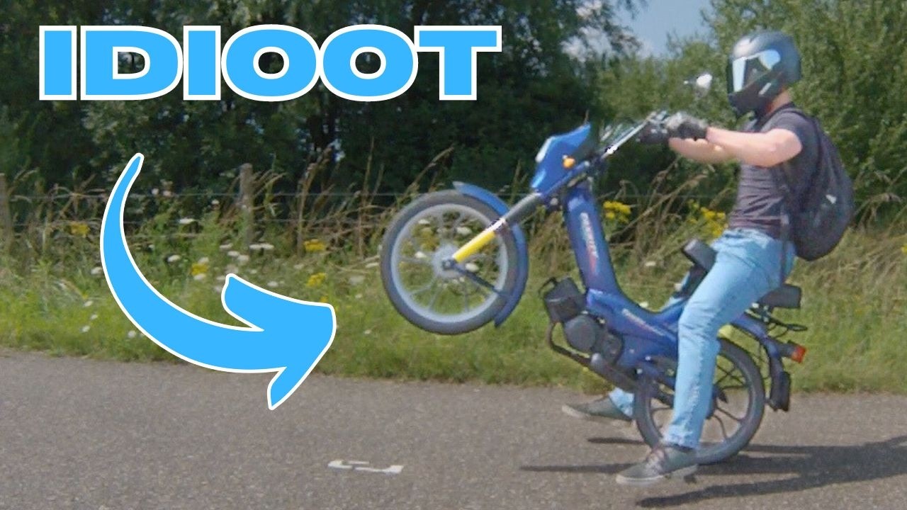 Wheelies zijn eng! | Tomos Capriolen