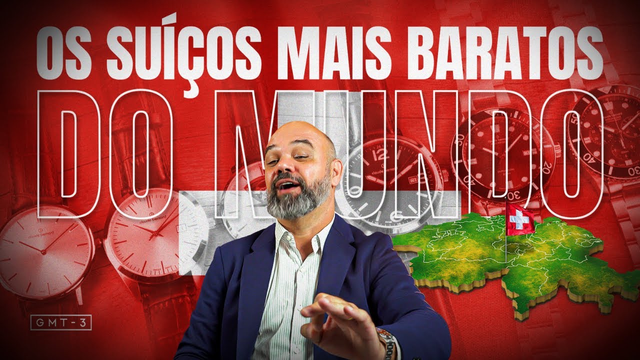 Conhe&ccedil;a os Rel&oacute;gios Su&iacute;&ccedil;os Mais Baratos do Mundo (E Querem Vir Pro Brasil!)
