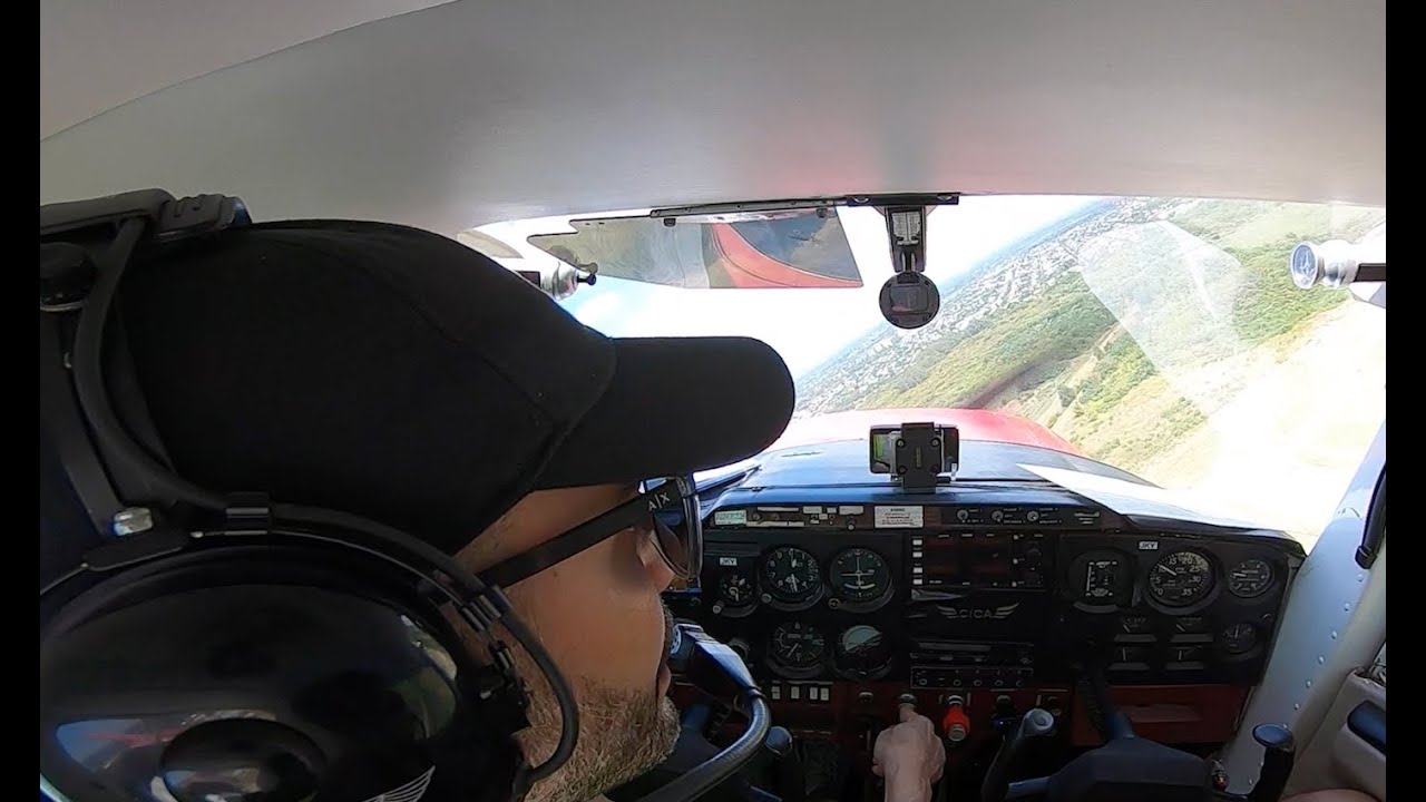 Cessna 150 Training: Emergency Landing Drills & 360 Over El Palomar (PAL) | Morón (MOR) | Argentina