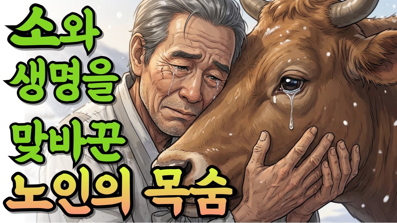 나무에 묶여 버려진 소를 구한 노인의 비참한 최후 l 야담 옛날이야기 l 오디오북 l 야담