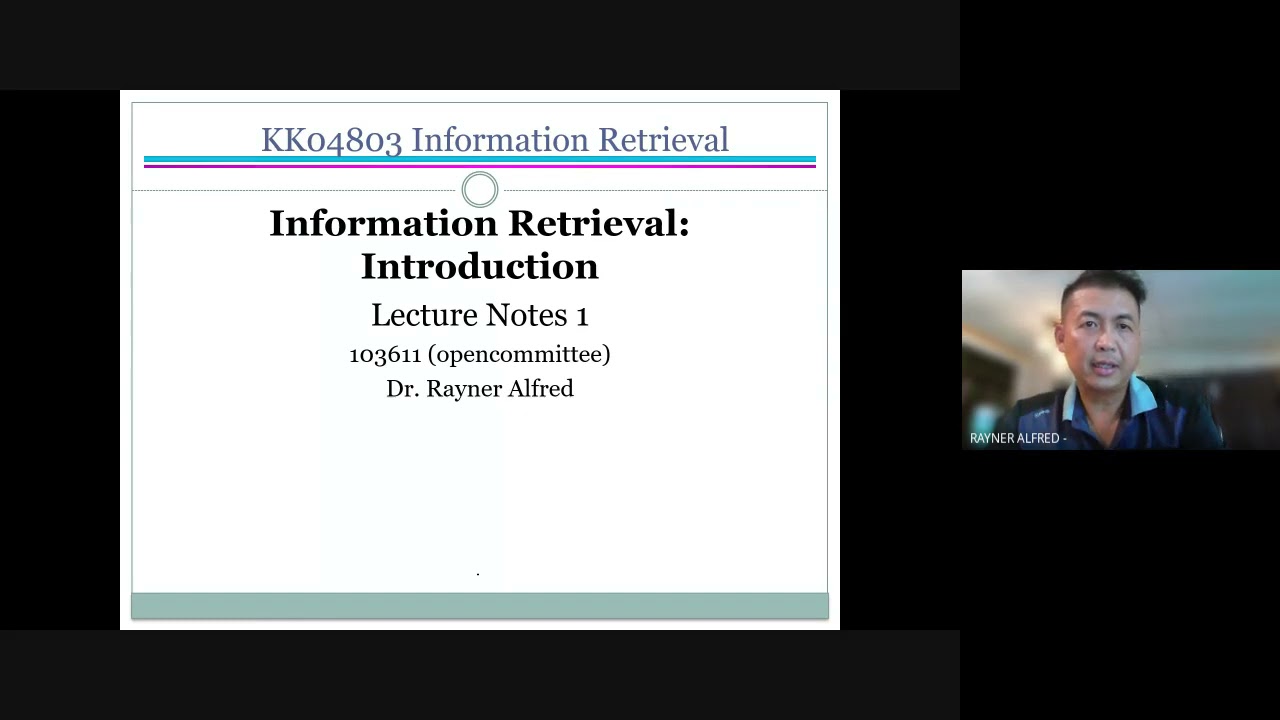 Lecture 1  Introduction to Information Retrieval