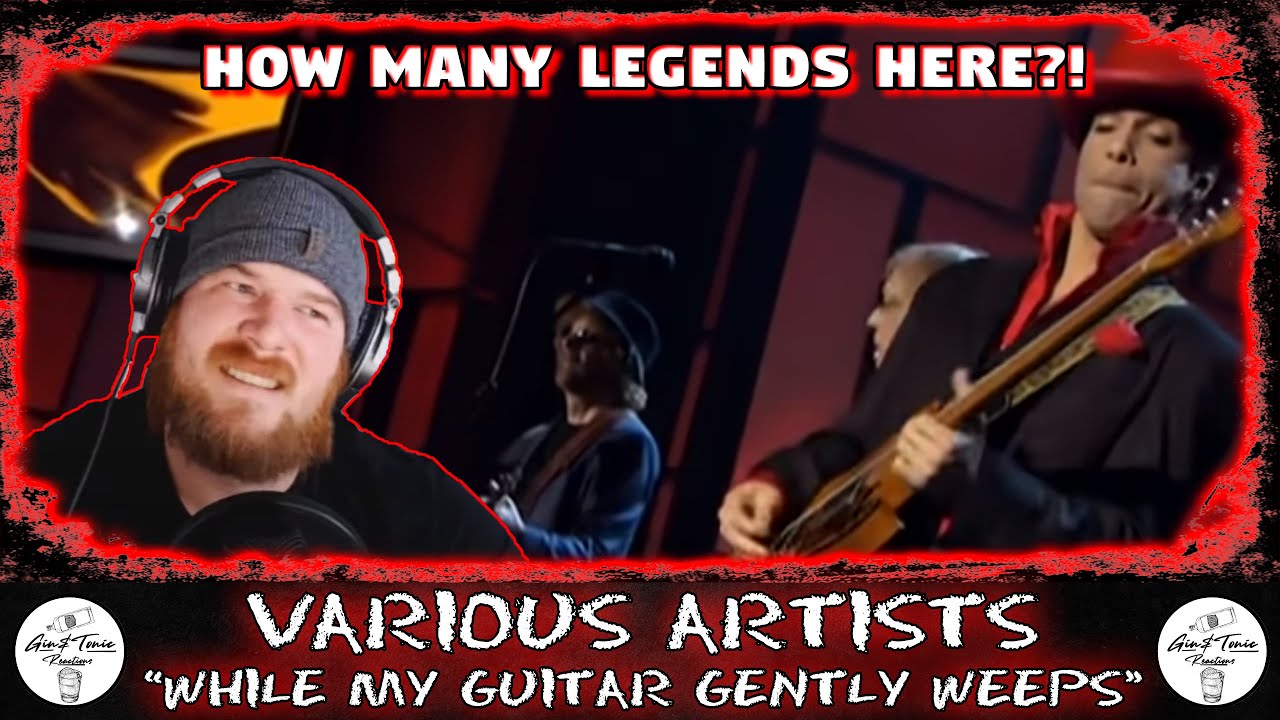 Prince, Tom Petty, Steve Winwood & Jeff Lynne - While My Guitar Gently Weeps | RAPPER REACTION!
