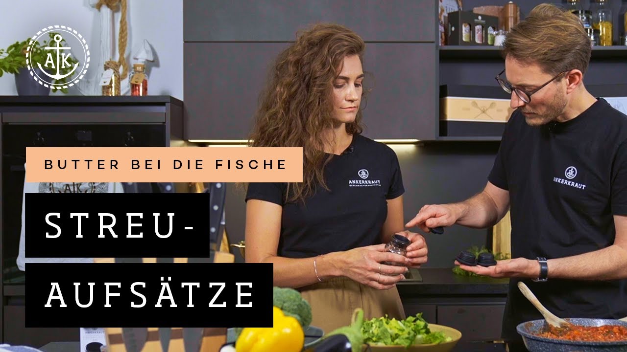 Gibt es Streuaufs&auml;tzer f&uuml;r die Korkengl&auml;ser? | Butter bei die Fische 🐟 | Ankerkraut