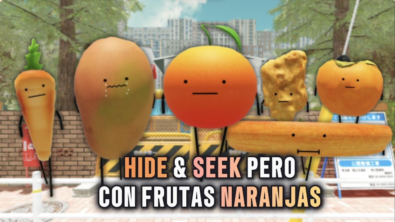 Ocultar & Buscar PERO con Futas NARANJAS en Secret Staycation!!!!!