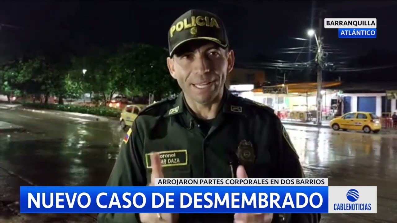 Nuevo caso de cuerpo desmembrado en Barranquilla