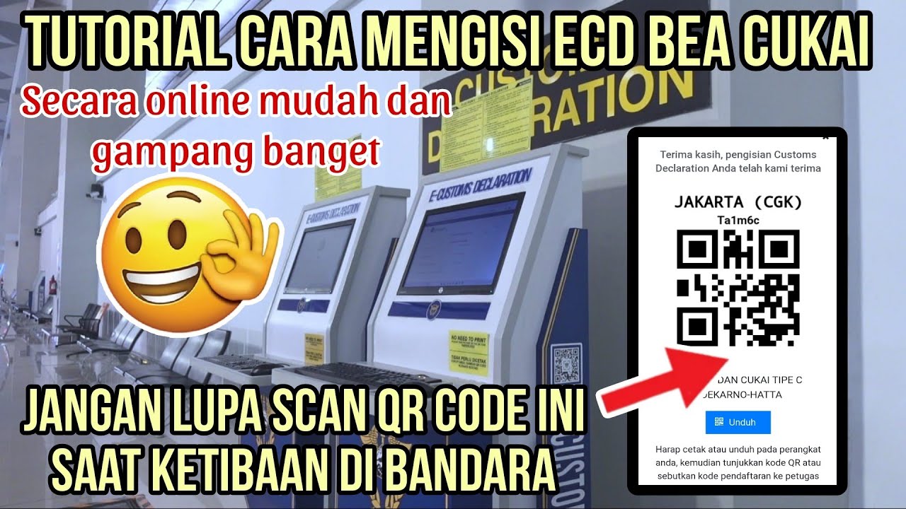 Tutorial Cara Mengisi Ecd Bea Cukai Secara Online Mudah Dan Gampang Banget