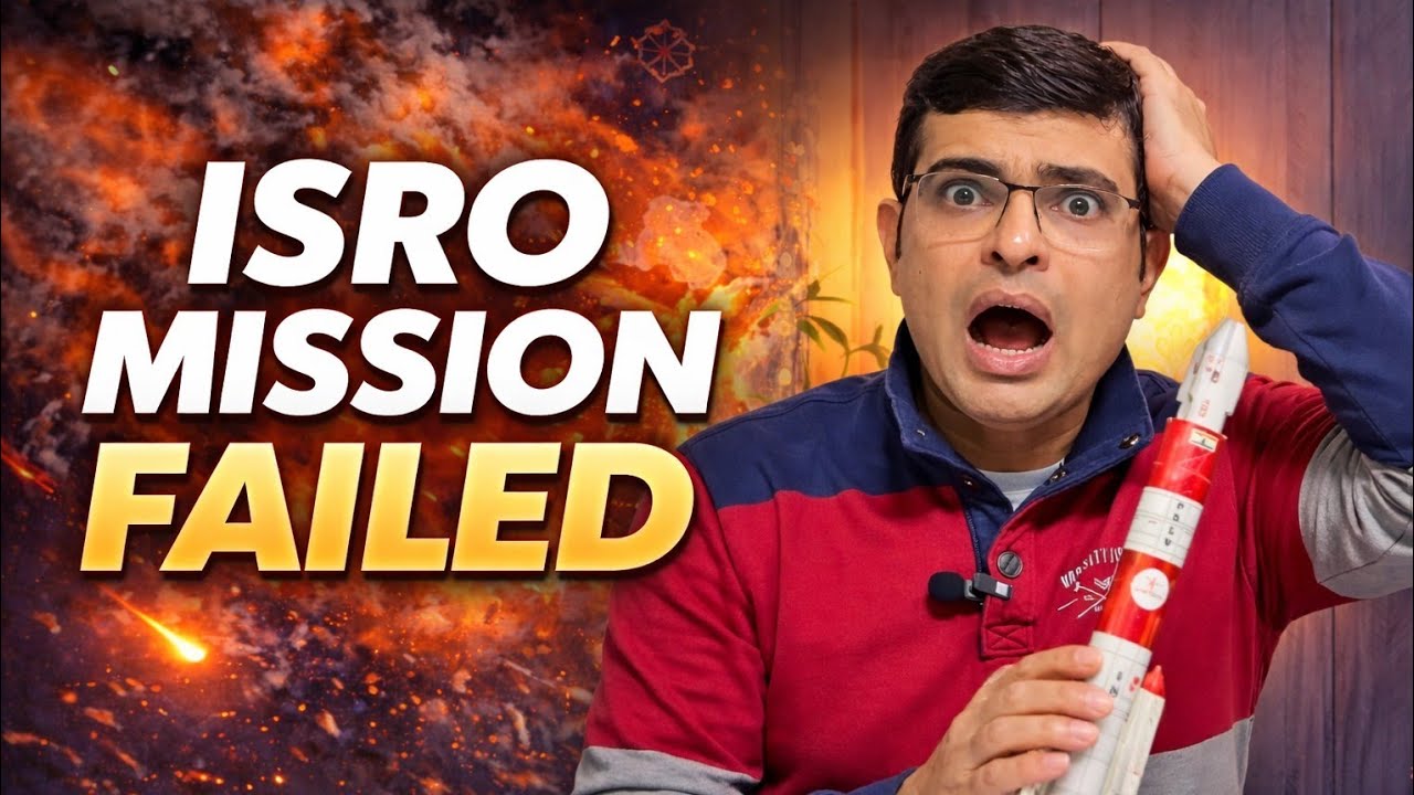 PSLV Mission Failed | The Real Reason Behind ISRO’s Setback.Explained.