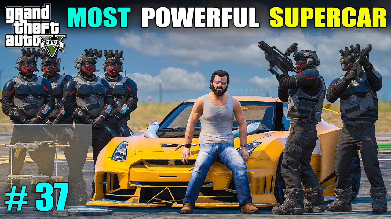 MICHAEL MOST POWERFUL SUPER LUXURY CAR | GTA V GAMEPLAY | CLASSY ANKIT