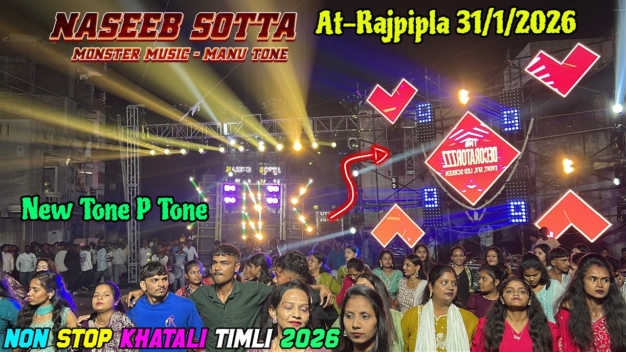 Naseeb star band 2026 Non Stop khatali timli song 🔥 31/1/2026 At-Rajpipla 