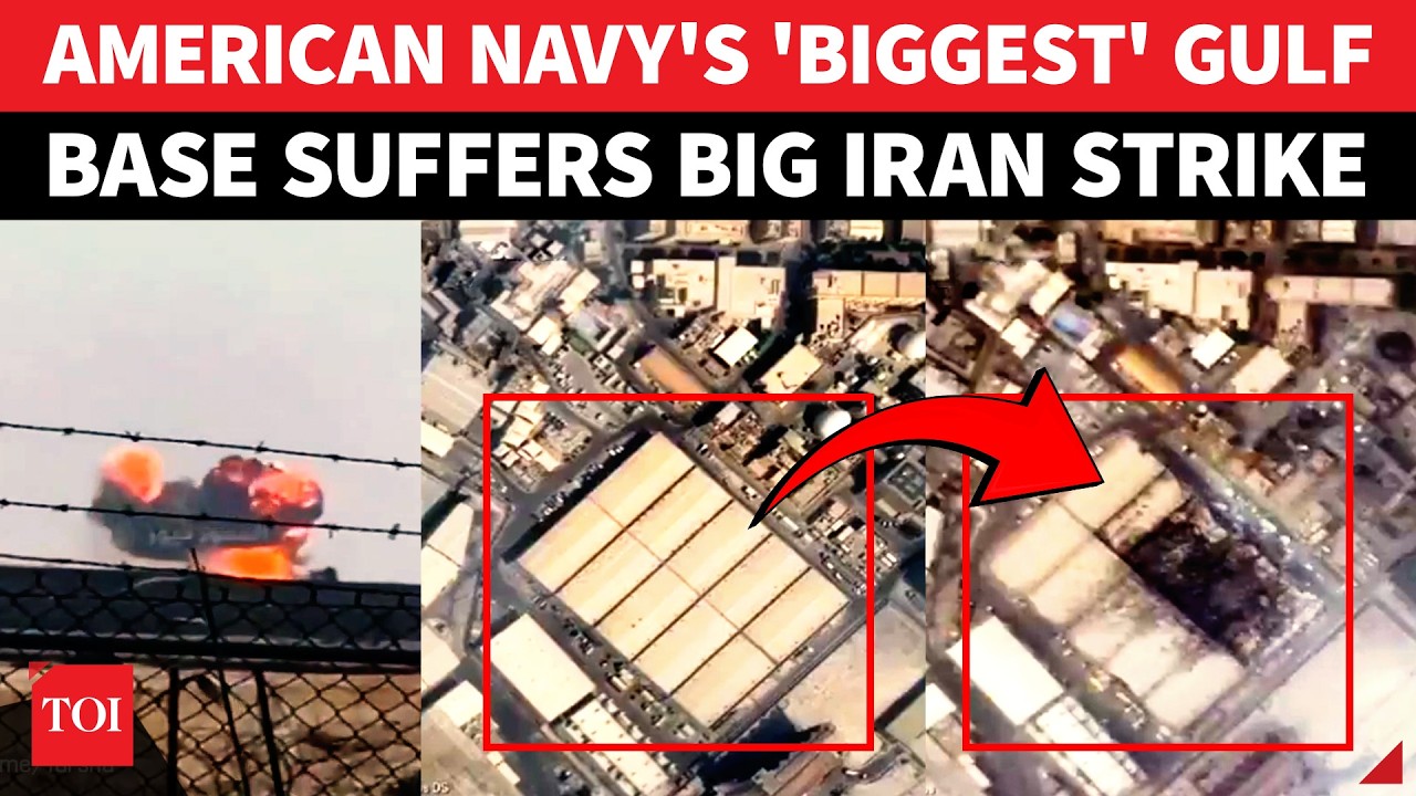 BIG DAMAGE 'PROOF! Iran Hits US Navy Fifth Fleet Base In Bahrain; Casualties Confirmed?