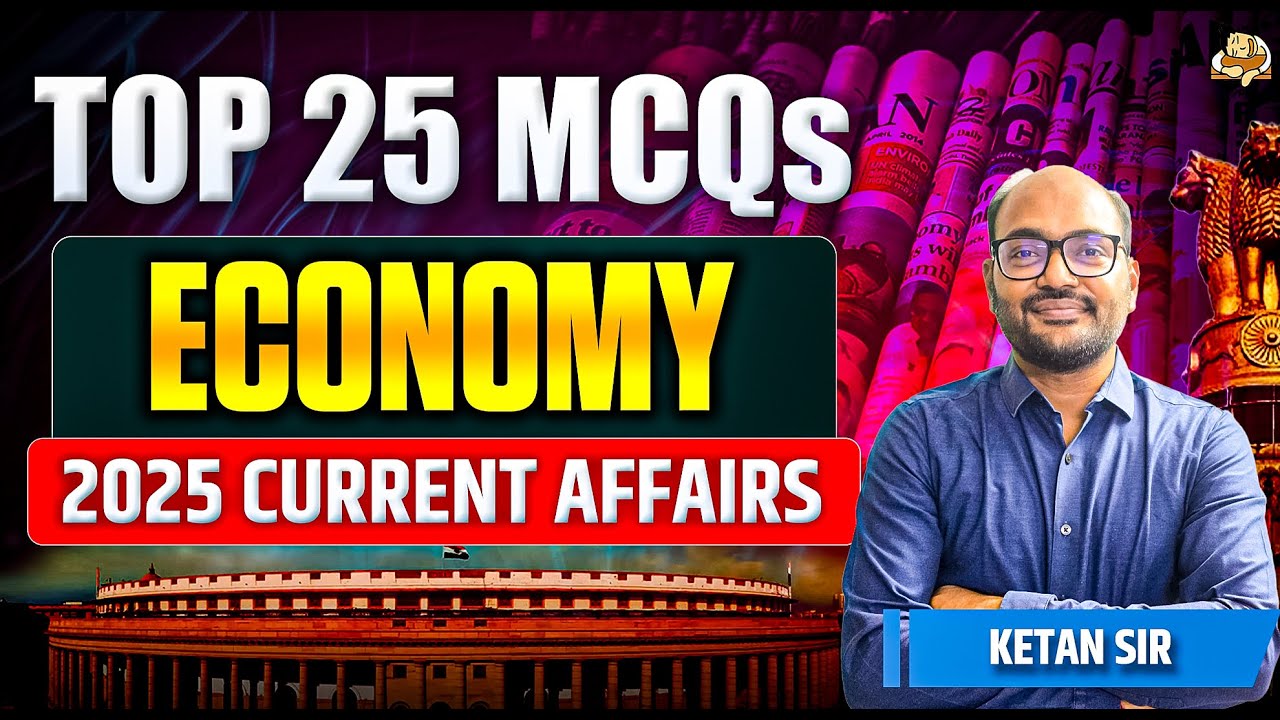 Top 25 UPSC Economy MCQs You Must Know for UPSC Prelims 2026 | Sleepy Classes