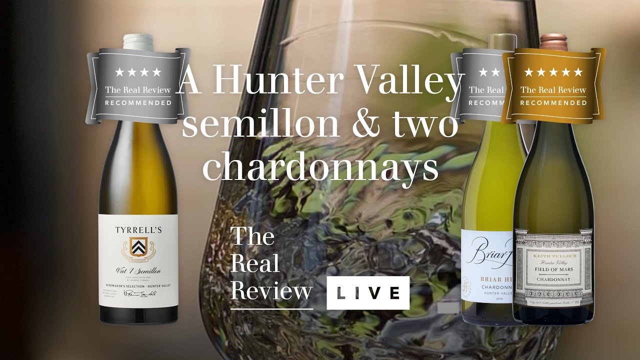 Hunter Valley: A semillon & two chardonnays